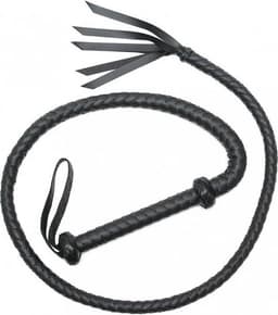 Rimba - Arabische Bullwhip - 150 cm - Zwart — thumbnail 5