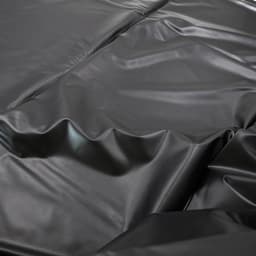 Kiotos - PVC Lak Sex Laken - Zwart — thumbnail 5