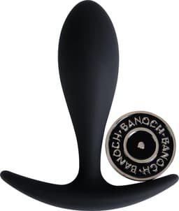 Banoch | Buttplug Trainer - small - Black - zwart siliconen — thumbnail 8