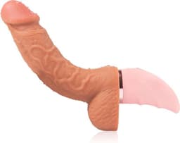 Vibrerende en verwarmde dildo - USB oplaadbaar. — thumbnail 1