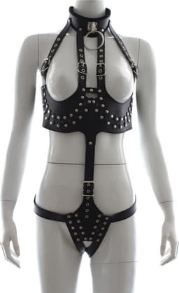 vscnovelty® Fetish dress - zwart — thumbnail 2