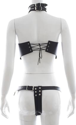 vscnovelty® Fetish dress - zwart — thumbnail 3