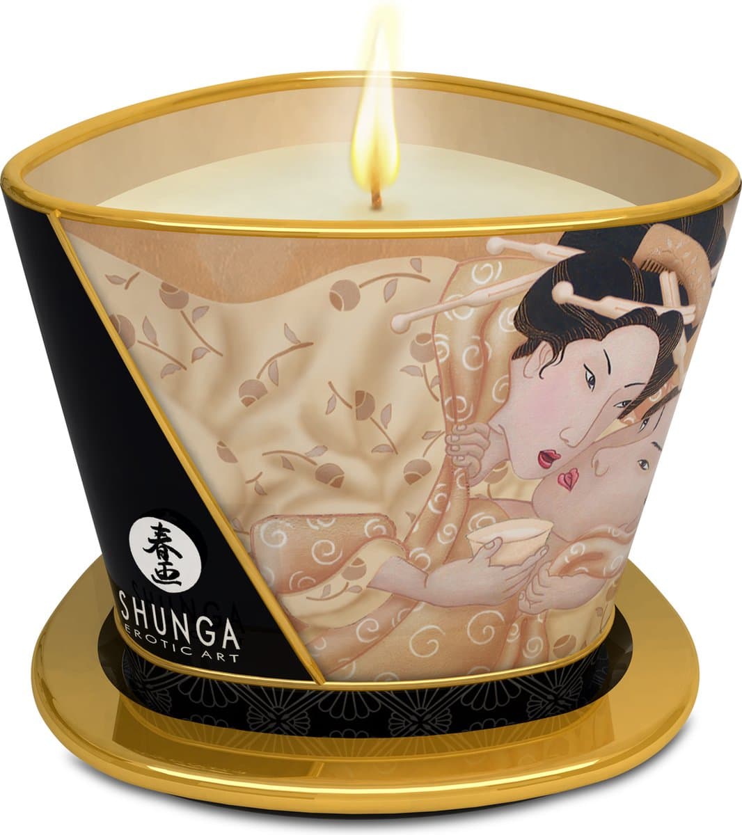 Shunga - Massagekaars - Desire Vanilla — afbeelding 1
