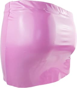 BamBella® - Datex rok roze - Maat S/M - (Mix latex en stof mini rok - Sexy Erotische dames BDSM SM fetish kleding — thumbnail 8