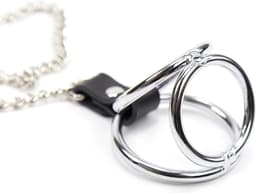 Smart Moves - Nipple Clamps with Cock Rings M silver — thumbnail 2