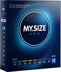 My.Size Pro Condooms - 72 mm 10 stuks — thumbnail 9