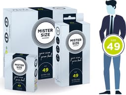 MISTER SIZE 49 Ultra Dunne S condooms (10 pack) — thumbnail 6