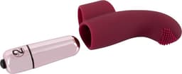 Vinger Vibrator - Krachtige Clitoris en G-spot Vinger Vibrator - Traploos Instelbaar -Vibrerende Clitoris Stimulator-Vibrator Voor Voorspel — thumbnail 3
