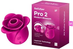 Satisfyer Pro 2 Modern Blossom | 6,5 cm | Liquid Air Technologie | Air Pulse Vibrator | 11 drukgolfprogramma's | Oplaadbare batterij | Waterdicht (IPX7) | Huidvriendelijke siliconen — thumbnail 22