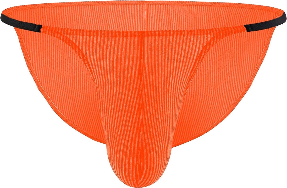 Slip-Heren-Groen-Sexy-Opwindend-Kwaliteit-Erotisch-Lingerie-Gestreept — afbeelding 1