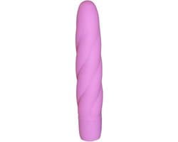 Shots Toys Vibrator Silicone Twist - Roze vibrator — thumbnail 4