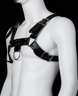 Banoch | Chest harness Rafal - imitatie leren harnas voor man — thumbnail 5