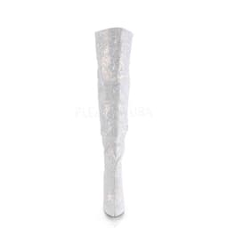 COURTLY-3015 - (EU 36 = US 6) - 5 Glitter Thigh High Boot, 1/3 Side Zip — thumbnail 2