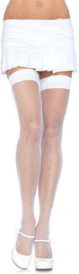 Nylon Fishnet Thigh Highs — thumbnail 11
