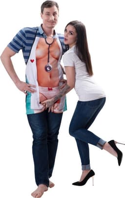 Vrouwelijke Dokter Schort — thumbnail 3
