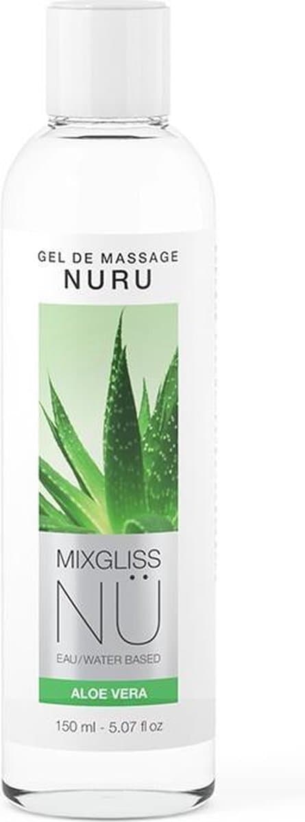 Mixgliss - NU Aloe Vera - 2-in-1 Massagegel en Glijmiddel op Waterbasis 150 ml — afbeelding 1