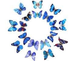 Haarspeldjes Vlinder Bobby Pins Peuter Baby Kid Haar Clips Vlinder Stijl Haarspeldjes Glitter Haar Snap Clips voor Vrouwen Meisje Baby Haar Decoraties (Elegante Stijl)