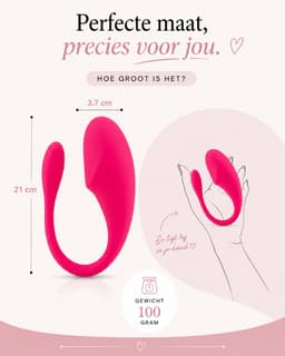 Lavesse Aria - Koppels - Vibrator met Afstandsbediening & App - Clitoris Stimulator - Waterdicht - Vibrators voor Vrouwen — thumbnail 5