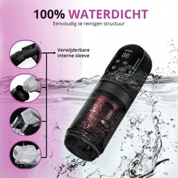 Desiredrops® Venom Pulse - masturbator voor mannen electrisch – Automatische Masturbator voor Mannen – Blowjob Simulator – verschillende intensiteiten – Luxe Sex Toy - masturbator voor man – masturbator voor mannen blowjob - Discreet — thumbnail 2