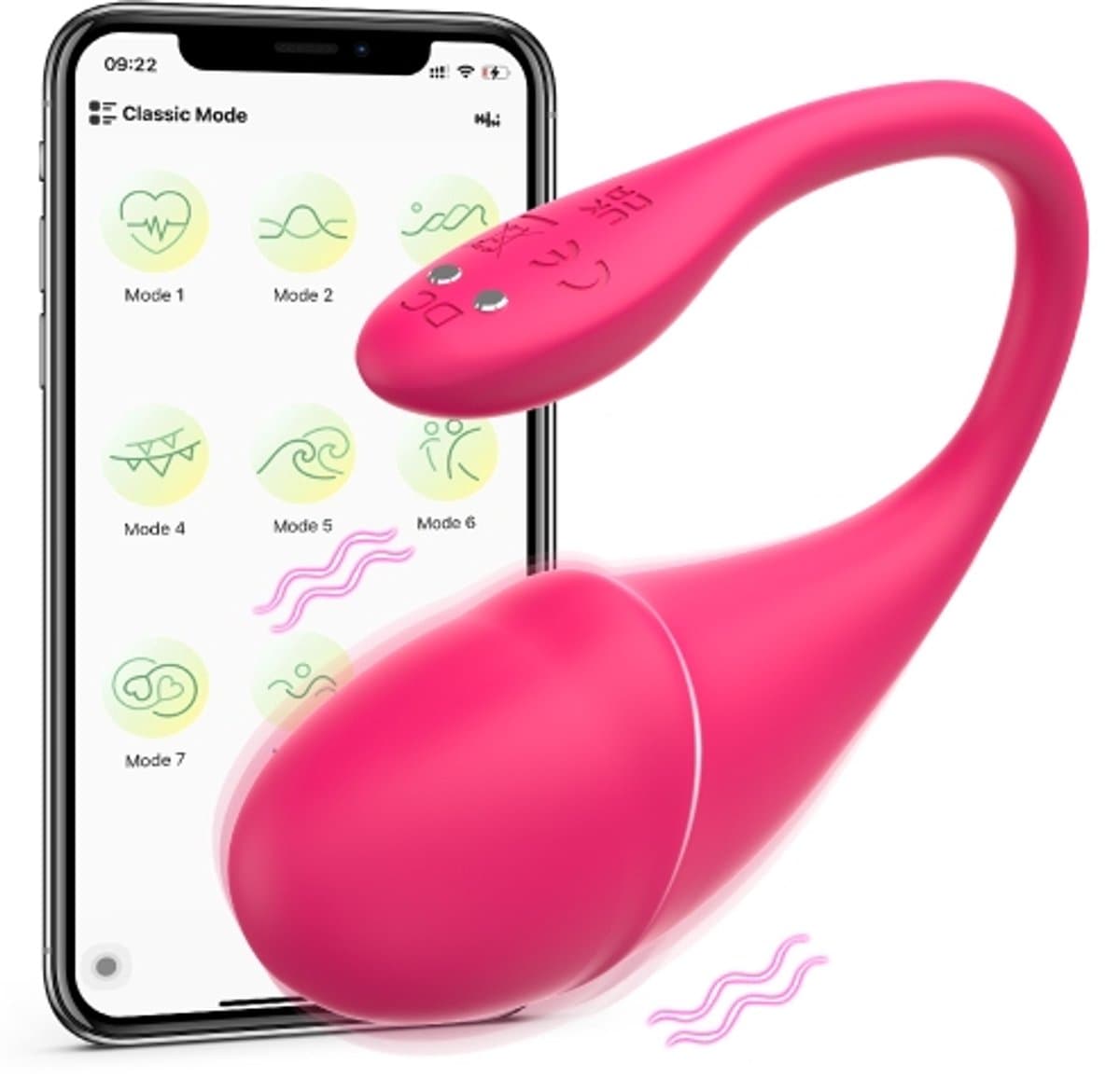 Intiem Cadeau - Koppel vibrator - vibrators voor vrouwen - sex toys voor koppels - vibrerende eitjes met app en afstandsbediening — afbeelding 1