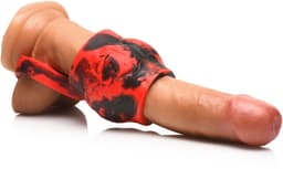 Creature Cocks - Hell Hound Ballstretcher - Rood — thumbnail 4