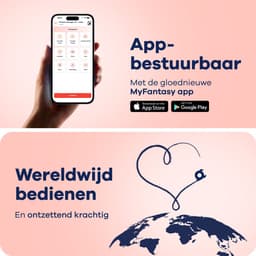MyFantasy Vibrerend Ei met App 3.0 - Abonnementsvrije Nederlandse App - Vibrators voor Vrouwen - Clitoris Stimulator - Seksspeeltjes voor Koppel - Remote Vibrator Tril Ei - Kamasutra Eitjes - Sex Toys voor Koppels - Zwart — thumbnail 5
