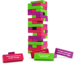spelletjes voor volwassenen – erotische spelletjes voor koppels – Tower of Pleasure + FiTONE condooms met noppen 12 stuks – date night set — thumbnail 9