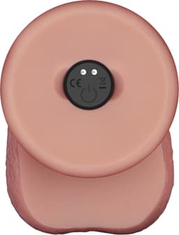 LoveToy - Sliding Skin Vibrerende Dildo Pro II - Met Afstandsbediening - 20 cm - Lichte Huidskleur — thumbnail 4