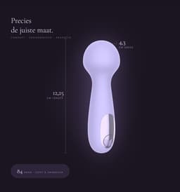 MontAmour Mira – Bullet Vibrator voor Vrouwen – Mini Clitoris Vibrator – 10 Vibratiestanden – Compact, Discreet & Fluisterstil – Oplaadbaar – Waterdicht – Veilig - Hygiene – Sex Toys voor Vrouwen & Koppels - Lila - Paars - Massage — thumbnail 2