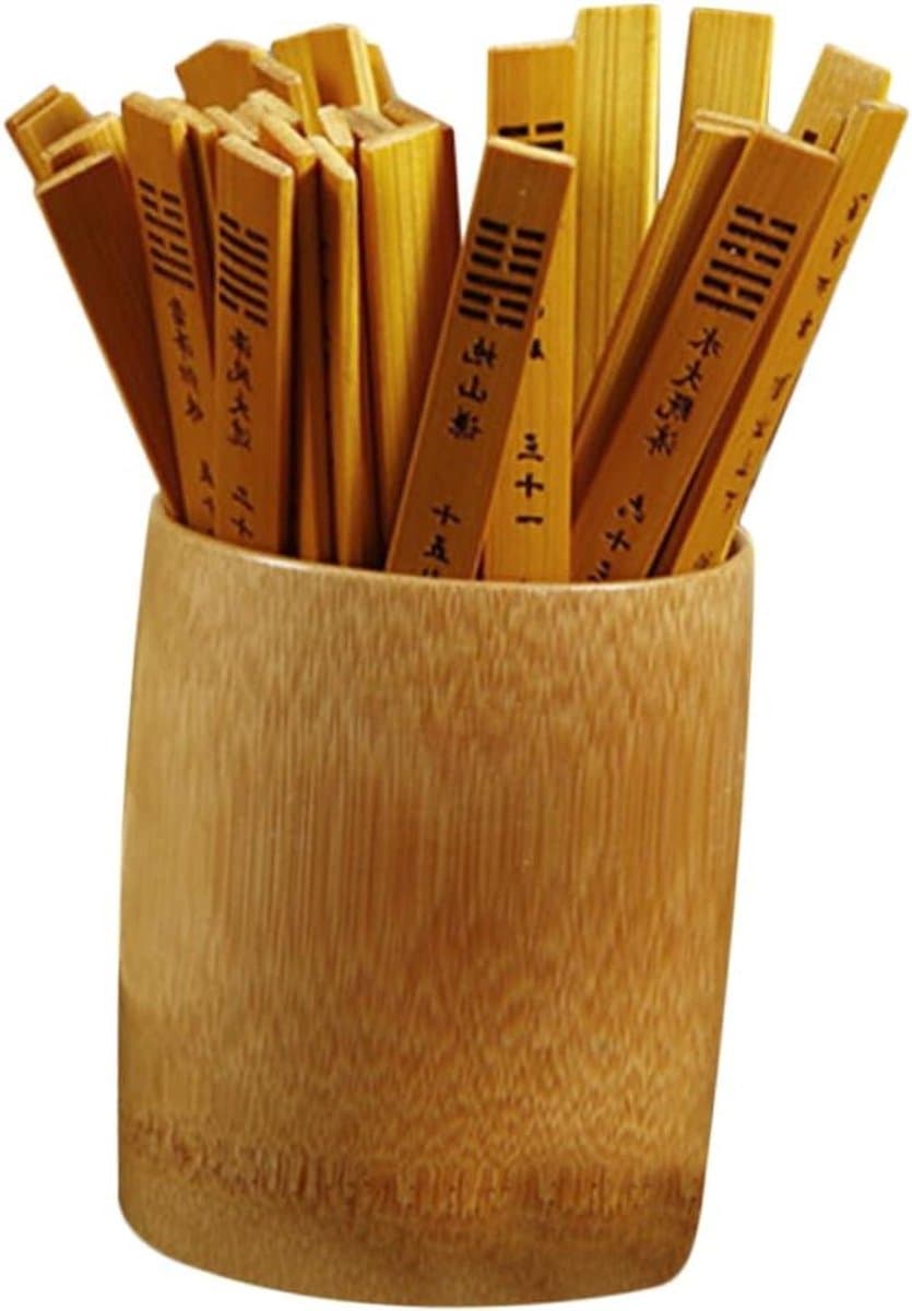Divinatie Stokken Set - Bamboe Waarzeggerij - Spelletjes met vrienden - Traditioneel Chinees instrument — afbeelding 1
