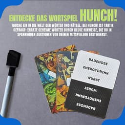 Woordspel - Raadspel - Gezelligheid met vrienden - Creatieve aanwijzingen - 22 cm breed - Multicolor — thumbnail 4