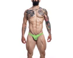Cut4Men - Klassieke Tanga - XL - Neon Green
