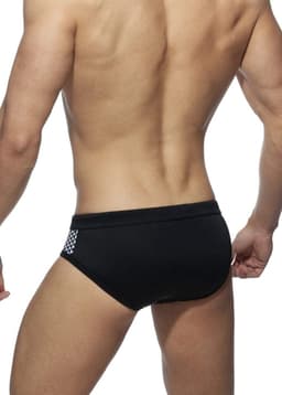 Zwemshorts voor Mannen - Sexy Strakke Zwemslips met Verwijderbare Pad, Sneldrogend voor Strand en Zwembad, Beschikbaar in M, L, XL, 2XL — thumbnail 5