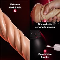 Jespro automatische Blowjob Simulator - 10 vibratie standen - Masturbator voor man - Voor mannen elektrisch - Sex toys - Penis vibrator - Vagina - Pocket pussy — thumbnail 5