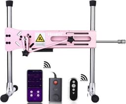 Pro 1 Premium Seksmachine 2.0 Smart App met dildo en afstandsbediening Roze — thumbnail 15