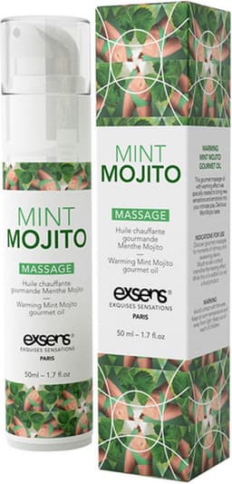 Verwarmende Massage Olie Met Smaak - Mojito — thumbnail 1