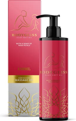 BodyGliss - Massage Collection Silky Soft Olie Rozenblaadjes 150 ml — thumbnail 1