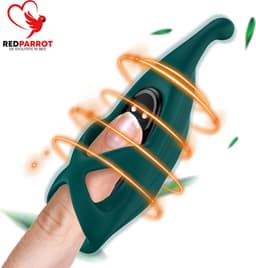 High-end vinger vibrator - Vingeren - G-spot - Clitoris - 9 vibratiestanden - USB - Waterdicht — thumbnail 1