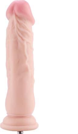 Dildo EZfunLok voor Auxfun Plus Seksmachine 18 cm — thumbnail 1