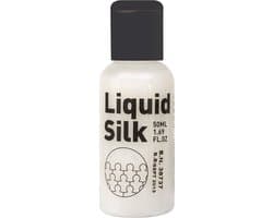 Liquid Silk - Sex Lube - Hybride Glijmiddel - Veilig voor Condooms - Ook voor Massage 50 ml