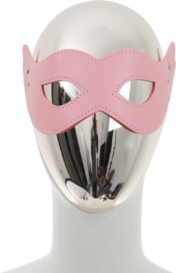 Banoch - mask villain pink - masker van imitatieleer roze — thumbnail 8