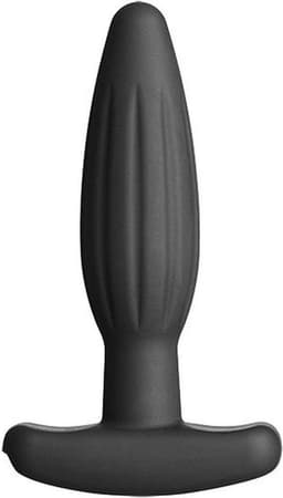 ElectraStim - Electrosex - Siliconen Noir Rocker Buttplug - Drie Maten S — thumbnail 11