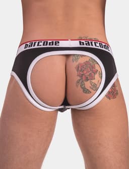 Barcode Berlin Maxime Backless Brief Black - MAAT M - Erotisch Heren Ondergoed - Slip voor Man - Sexy mannen Slip — thumbnail 6