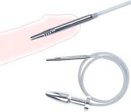 Plasbuis Injectie en Anus Injector - Urethrale - Dilator - Penis - Plas - Anaal - Urine en Sperma - Penisplug - Plug — thumbnail 3