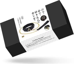 Liebe Seele - Dark Secret - Exclusieve Curved Collar Met Leiband En Gouden Hardware - Zwart/Goud — thumbnail 7