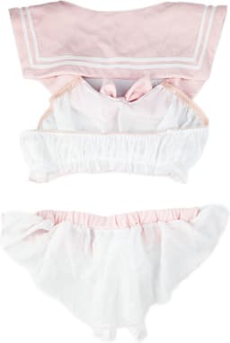 BamBella ® Sexy Cosplay Rollenspel kleding - Onesize - outfit dames Matrozen pak roze — thumbnail 3