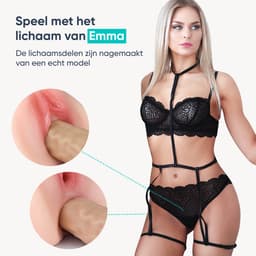 DailyPlay Pocket Pussy voor Man - 2 in 1 – Masturbator met Billen en Kunst Vagina – Sex Toys Mannen en Koppels – Nep Kut — thumbnail 7