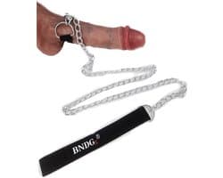 BNDGx® BDSM string - Onesize - voor mannen met lijn - rollenspel kleding SM Erotische Sexy Lingerie voor koppels - Zwart mannen ondergoed slip