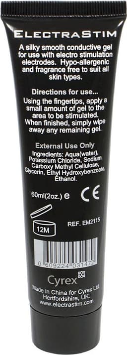 Electro Stimulation Conductive Gel - 60 ml - elektronische stimulatie — thumbnail 2