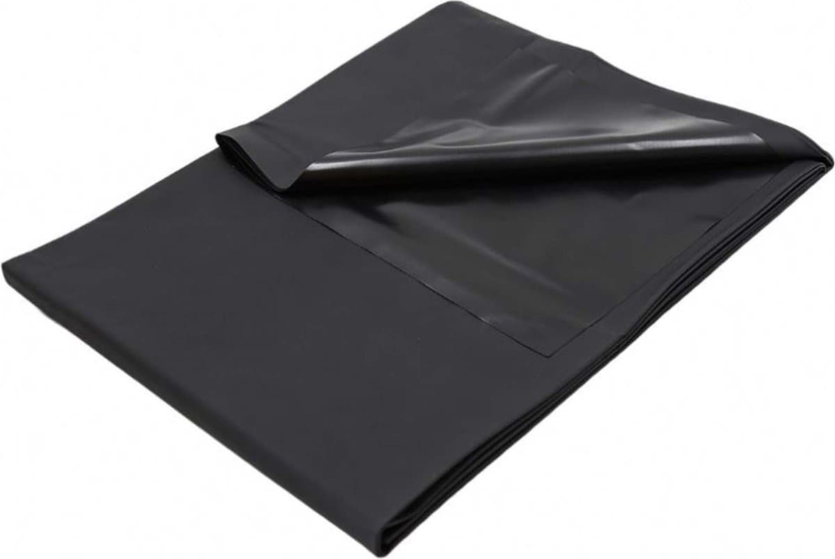 Smart Moves - PVC bed sheet - Zwart - 200 x 220 cm — afbeelding 1